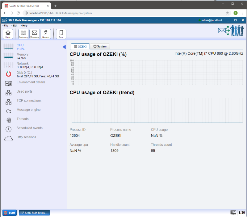system information page system information page