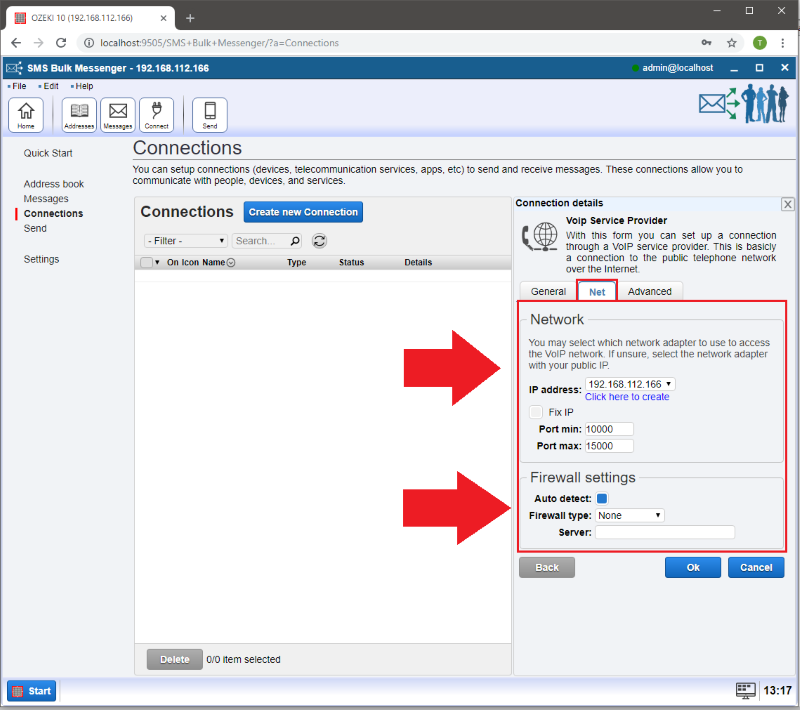 network settings network settings