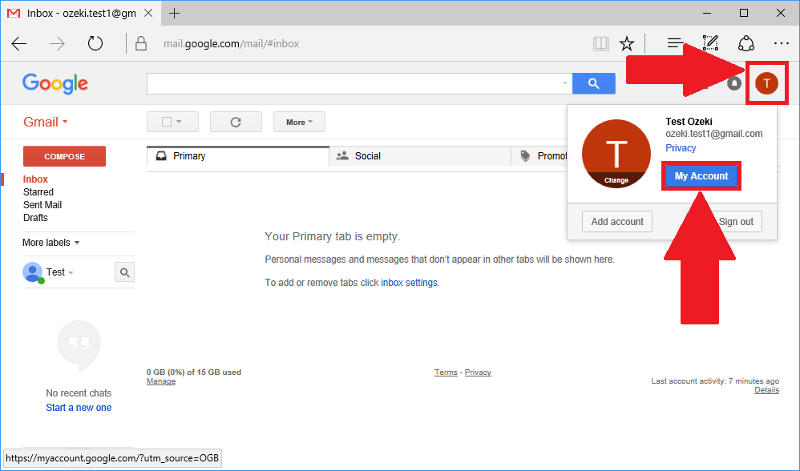 configuring your gmail account configuring your gmail account