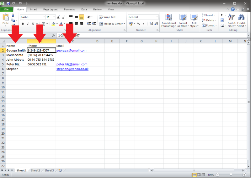 creating an excel document creating an excel document