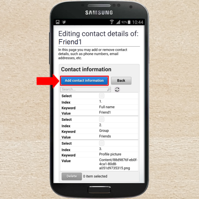 managing contacts managing contacts
