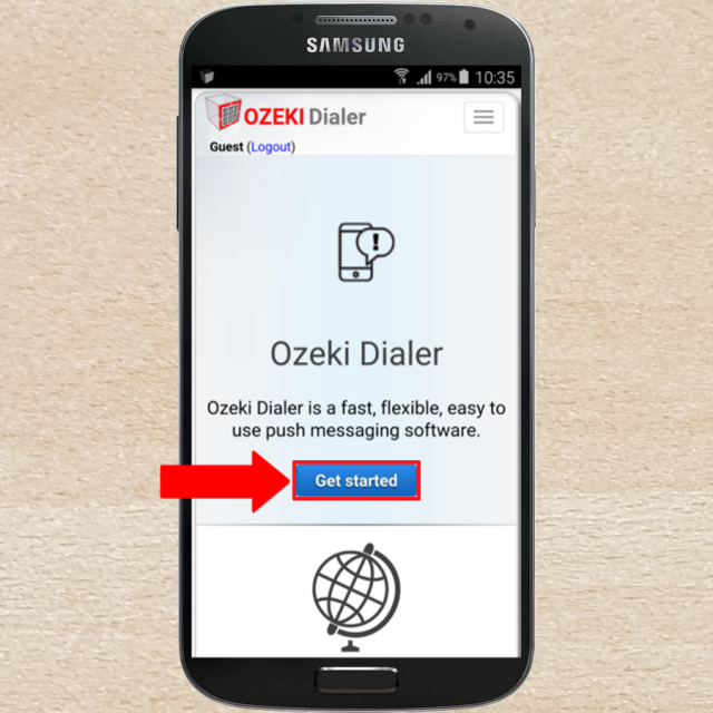 home page of ozeki bulk messenger home page of ozeki bulk messenger