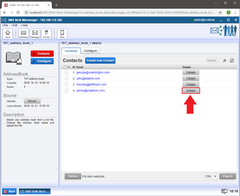 editing contacts editing contacts