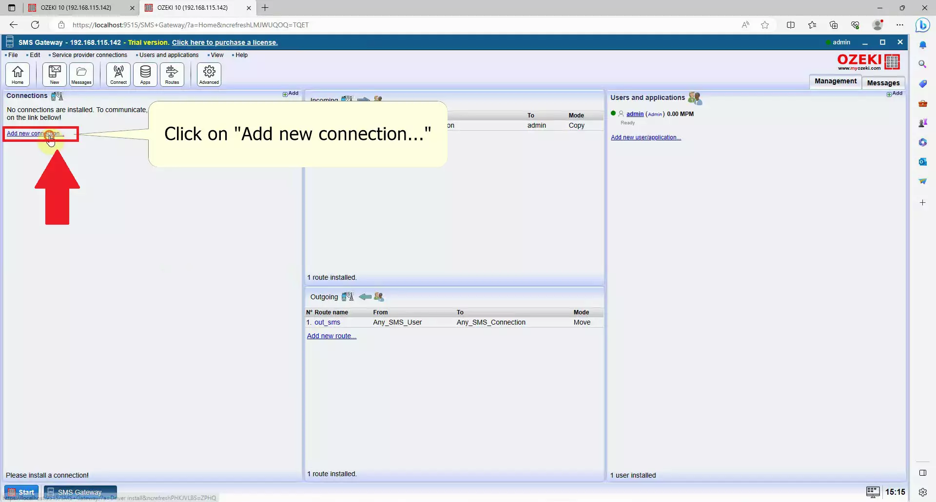 ozeki bulk sms modem software add new connection ozeki bulk sms modem software add new connection